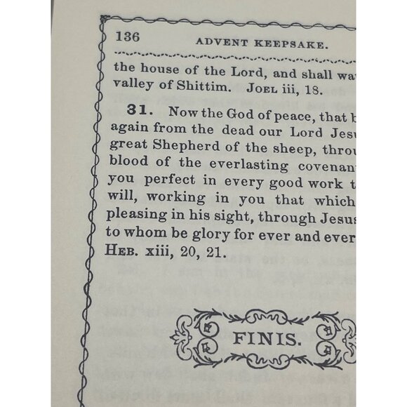 the avent keepsake paperback book 168 pages English red READ - Picture 4 of 9